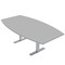Skutchi Designs 45.25 in W, 84 in L, 29 in H, Engineered Wood Top, Grey HAR-BOT-46x84-T-XD01 - alternate 1